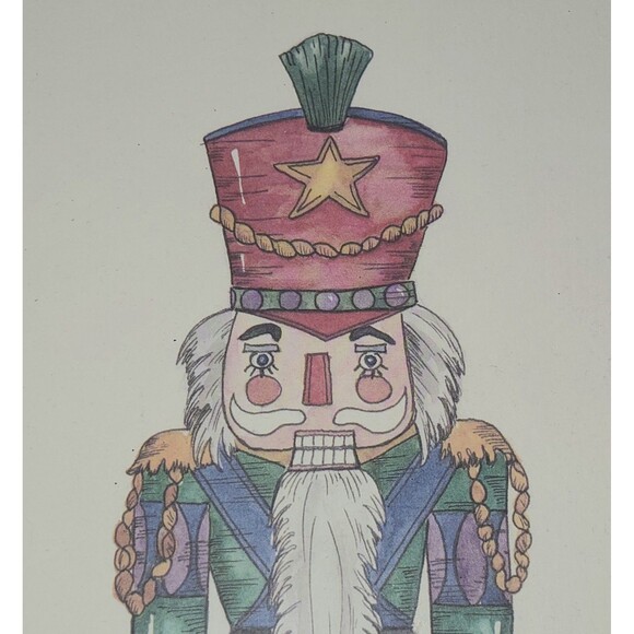 The Bombay Company Y2K Framed Drumming Nutcracker Print A. Parker 16.5"X10.5"X1" - Picture 3 of 10